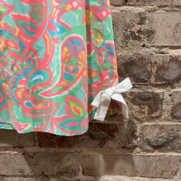 NEW Lilly Pulitzer Delia Dress Sand Bar Make A Splash Size 0 - Picture 6 of 9